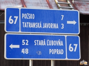 Dojazd w rejon Szczyrbskiego Jeziora (Štrbské Pleso),