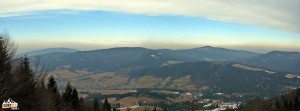 Panorama Beskidu Wyspowego z Jaworzynki