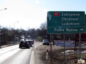Dojazd do narciarskiej trasy biegowej z Obidowej na Turbacz