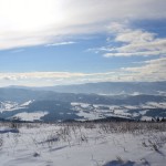 Panorama 180 st. z Ćwilina na południe