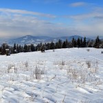 Polana Michurowa na szczycie Ćwilina