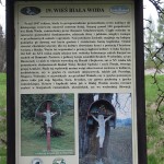 Tablice informacyjne w "Białej Wodzie"