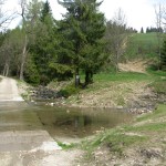 Granica Rezerwatu Biała Woda pod Kociubylską Skałą