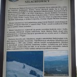 Tablice informacyjne w "Białej Wodzie"