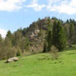 Skałka nad Dubantowską Dolinką