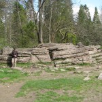 "Kamienne Księgi" w Dubantowskiej Dolinkc nad Wąwozem Homole