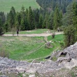 Skrzyżowanie dróg pod Jemeriskową Skałką