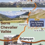 Schemat doliny Serre Chevalier