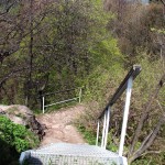 Wejście na szczyt Wysokiej 1050 m