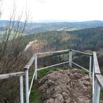 Na szczycie Wysokiej 1050 m