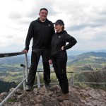 Na szczycie Wysokiej 1050 m