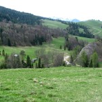 Górna część Rezerwatu Biała Woda - Kociubylska Skała