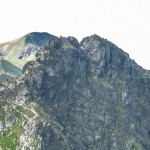 Szczyt Rohacza Ostrego (słow. Ostrý Roháč, 2088 m)