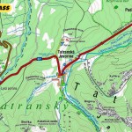 Tatranska Javorina - mapa