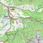 Zuberska Dolina - mapa