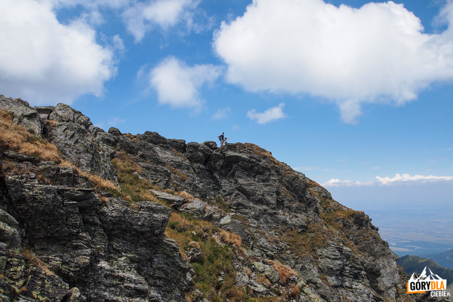 Na szczycie Vânătoarea lui Buteanu (2507 m)