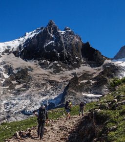 Alpy Francuskie Lodowce La Meije koleją linową
