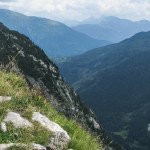 W dole Przełęcz Plöcken Pass