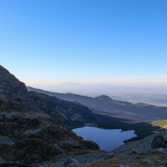 Czarny Staw widziany z progu Koziej Dolinki