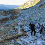 Zejście z Koziej Dolinki nad Zmarzły Staw