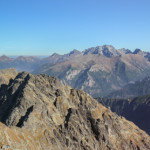 Panorama Tatr Wysokich ze Skrajnego Granatu