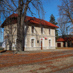 Budynek dworca kolejowego w Kasinie Wielkiej