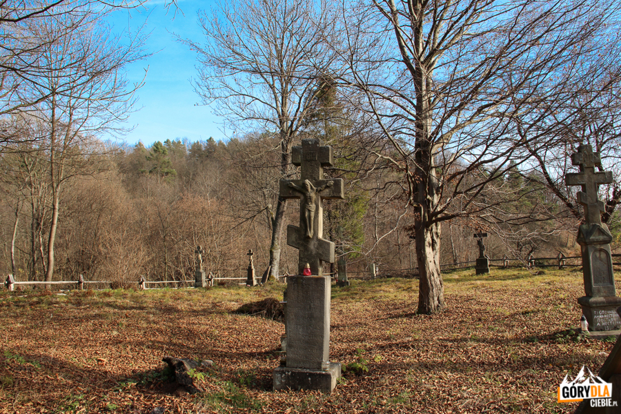 Cmentarz w nieistniejącej wsi Nieznajowa - Beskid Niski