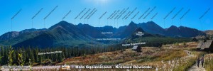 Tatry panorama z Hali Gąsienicowej (Królowe Rówienki)