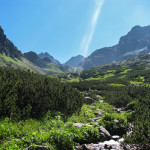 Mała Wysoka widziana z Doliny Litworowej