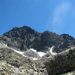 Mała Wysoka widziana z progu Zmarzłego Kotła