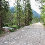 W lewo ścieżka do Wywierzyska Chochołowskiego