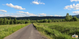 Jeszcze asfaltowa droga do Bukowca