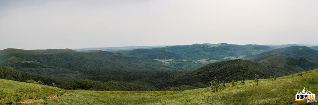 Panorama z Wielkiej Rawki