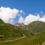 Schronisko Drayères położone na wysokości 2180 m.