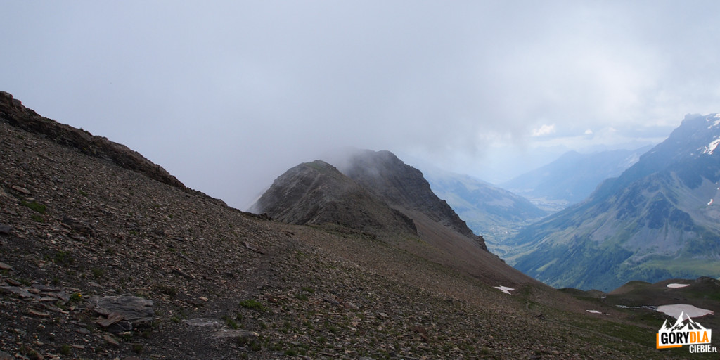 Panorama z Pic Blanc du Galibier (2955 m)