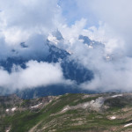 Panorama z Pic Blanc du Galibier (2955 m)