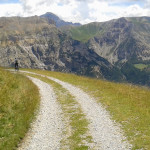 Na trasie z przełęczy Granon do Fort de l’Olive