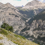 Na trasie z przełęczy Granon do Fort de l’Olive