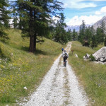 Na trasie z przełęczy Granon do Fort de l’Olive