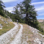 Podjazd pod Fort de l’Olive