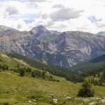 Na trasie z przełęczy Granon do Fort de l’Olive