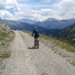 Na trasie z przełęczy Granon do Fort de l’Olive