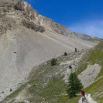 Na trasie z przełęczy Granon do Fort de l’Olive