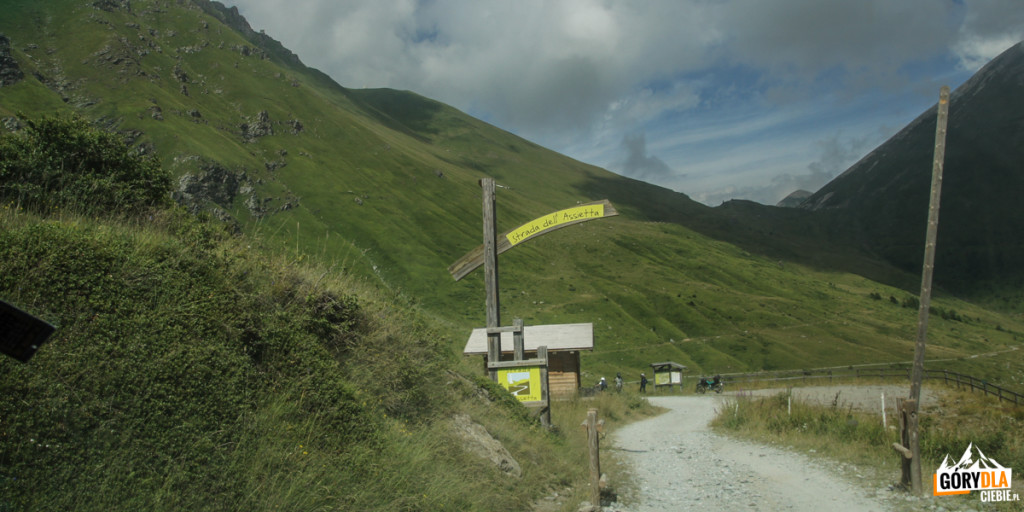 Pian dell’Alpe - tu kończy się Strada dell’Assietta