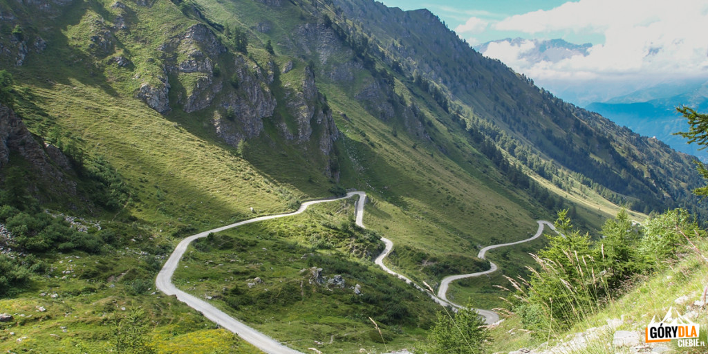 Zjazd do Meana di Susa