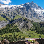 Miasteczko La Grave w Alpach Wysokich