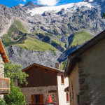 Miasteczko La Grave w Alpach Wysokich