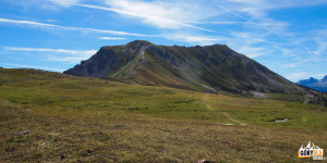 Droga GR 5C z Col Gnanon na Col Barteaux (2382 m)