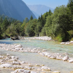 Socza - rzeka wypływająca z Alp Julijskich