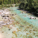 Socza - rzeka wypływająca z Alp Julijskich